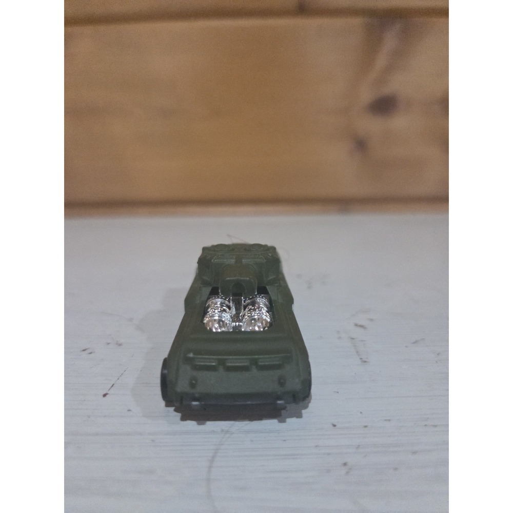Hot Wheels Diecast Vehicle Invader 2006 Malaysia Green Tank Toy Car For Children